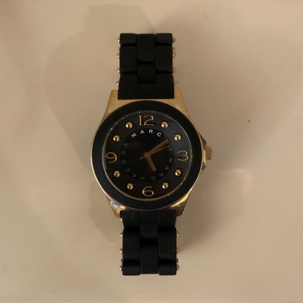 Black and gold Marc by Marc Jacobs Watch